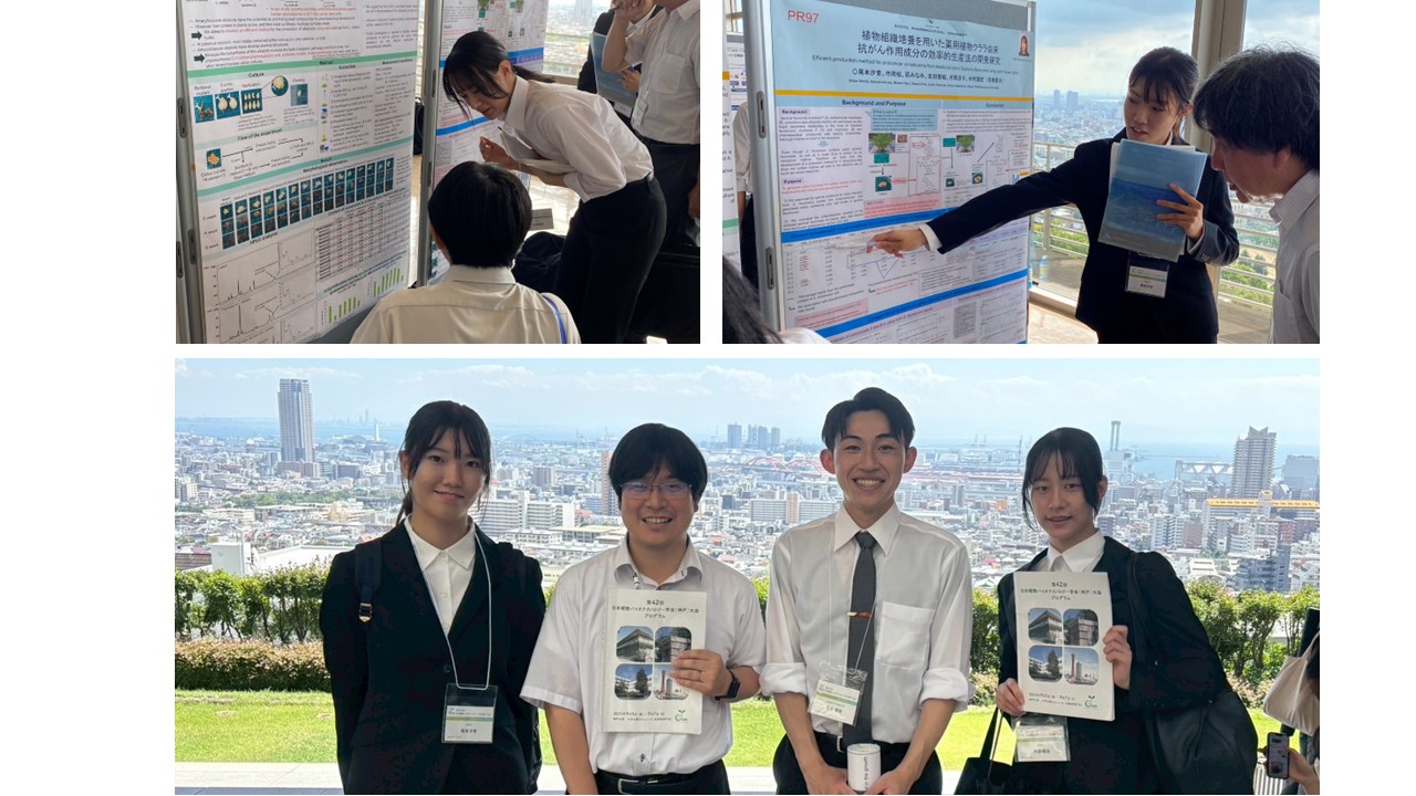 第42回日本植物バイオテクノロジー学会大会(神戸)